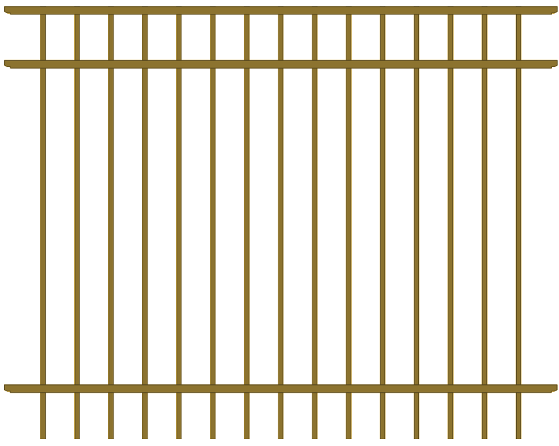 Classic Commercial 3 Rail Bronze