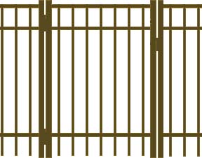 Classic Commercial Patented Gate Kit System