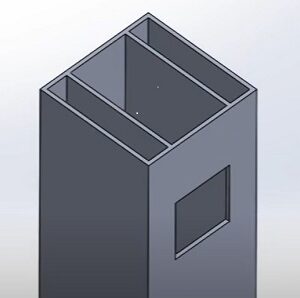 Double Wall Gate Vertical